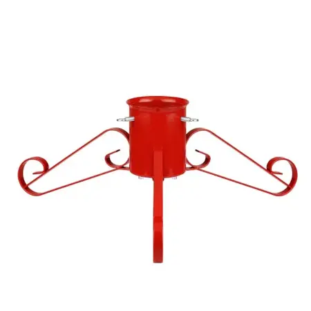 4" Wrought Iron Stand - Red