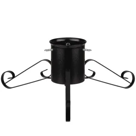 5" Wrought Iron Stand - Black