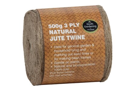 500g 3 Ply Natural Jute Twine