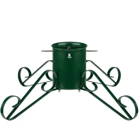 6" Wrought Iron Stand - Green