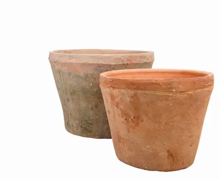 Antiqued Redstone Pot 10cm