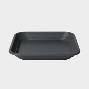 Black 40cm Balconiere Square Tray