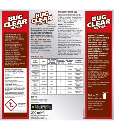 Bug Clear Ultra 200ml Concentrate - image 2