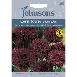 CORNFLOWER Double Black Seeds - image 1