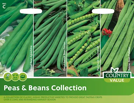 CV Peas & Beans Collection Seeds