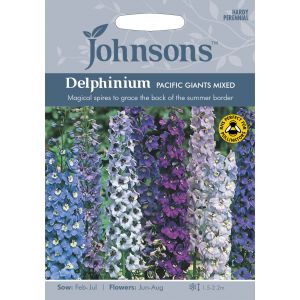 DELPHINIUM Pacific Giants Mixed Seeds - image 1