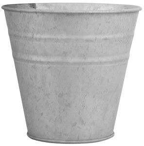 Flower Pot Old Zinc 9.5cm