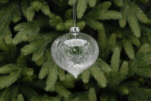 Glass crackle onion 8cm