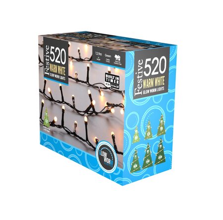 Glow-worm lights - warm white 520 - image 1