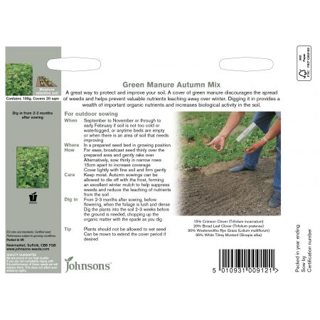 GREEN MANURE Autumn Mix Seeds - image 2