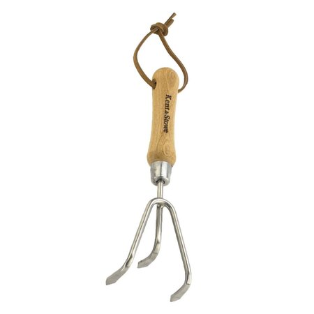 Hand Cultivator 3 Prong Stainless Steel - image 1