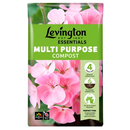 Levington Essentials Multi-Purpose Peat Free Compost 40L