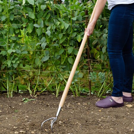 Long Handled Cultivator Stainless Steel - image 2