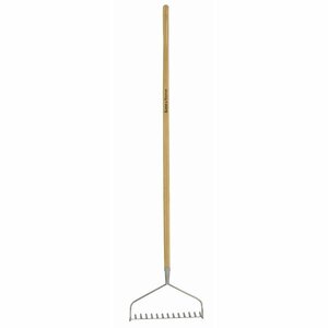 Long Handled Soil Rake Stainless Steel - image 1