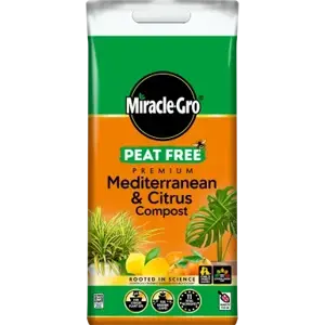 Miracle Gro Mediterranean/Citrus Peat Free Compost 6 Litre