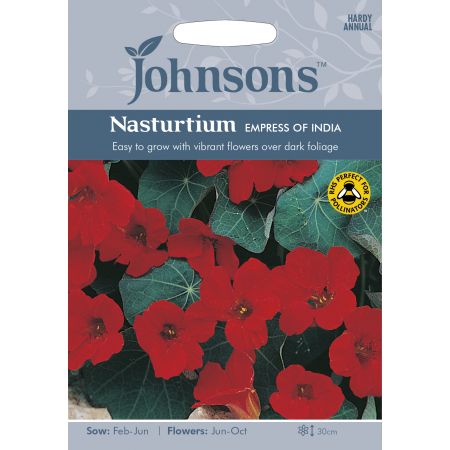 NASTURTIUM Empress of India Seeds - image 1