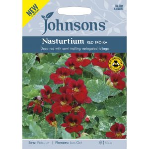 NASTURTIUM Red Troika Seeds - image 1