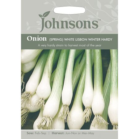 Onion (Spring) White Lisbon Johnsons Seeds