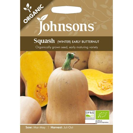 ORG SQUASH (Winter) Early Butternut