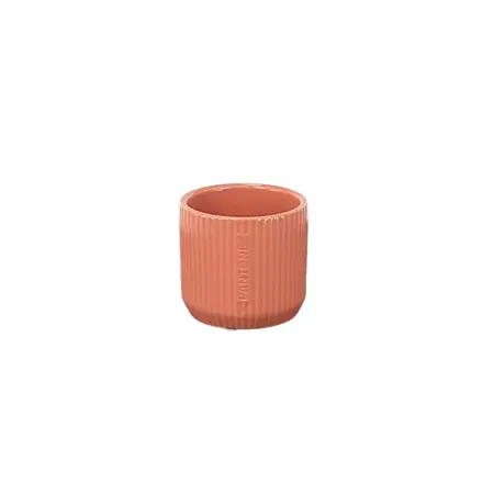 Pantone 14cm Indoor Rib Pot Pink