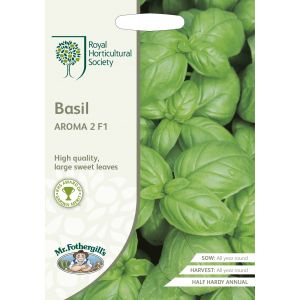 RHS BASIL Aroma 2 Seeds - image 1