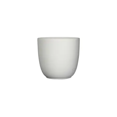 SIENA POT MATT WHITE 17CM