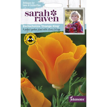 Sarah Raven ESCHSCHOLZIA Orange King - image 1