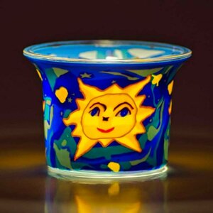 Tea Light Glass No  77 - image 2