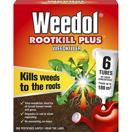 Weedol Rootkill Plus Liquid 6 Tubes