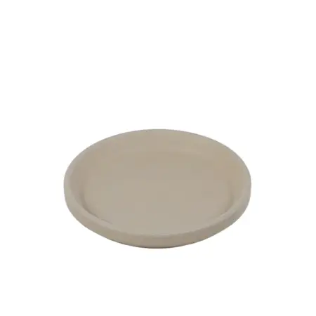 White Terracotta Saucer 11cm